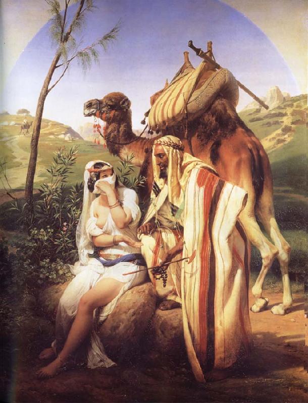 Horace Vernet Judah and Tamar oil painting image